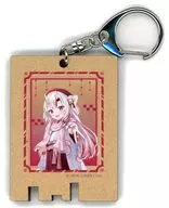 Hyakki Shobu (Isshin) "Virtual YouTuber Hololive Iroha ni Hoheto Ayafubumi × Toshimaen Niwa no Yu Trading Sento Lock-Style Key Holder"