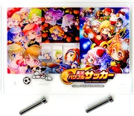 Assembly (パワサカイラスト) Acrylic Board B "Jikkyo Powerful Soccer" Thank you gift campaign with many thanks and winning item