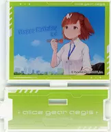 Moe Kasugaoka Birthday Acrylic Stand "Alice Gear Aigis"