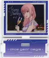 Yotsuya Yumi Birthday Acrylic Stand "Alice Gear Aigis"