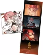 Long Distance Sympathizer Theme Metal Badge & Photo Card Set "Meshio"