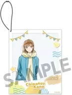 Chinatsu Shikano Polaroid-style acrylic key holder "Ao no Hako"