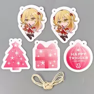 Ienaga Mugi the Cat Christmas Garland "Virtual YouTuber Nijuji HAPPY TRIGGER CHRISTMAS" Nijuji official store Purchase benefits