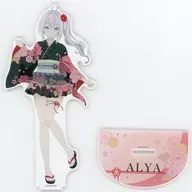 Alisa Mikhailovna Kujo (Yukata ver.) Acrylic Stand "Sega Lucky KUJI Online, My Neighbor Arya Sometimes Speaks Bosotouro Shea" C-1 Prize