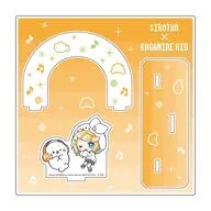 [新品] 鏡音リン アクリルジオラマ 「しろたん×初音ミク 第2弾」