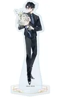 01.川崎葵(男性ver.) 花ver.(描き下ろしイラスト) アクリルスタンド 「咲って、スイートピー」