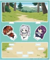 フリーレン＆フェルン＆シュタルク ついてっくアクリルジオラマ 「葬送のフリーレン」