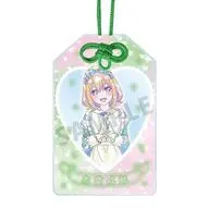 中野四葉 描き下ろし 星空メイドver. Ani-Art KAWAII label アクリルお守り 「五等分の花嫁*」
