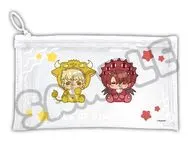 MC.成宮鳴＆白河勝之 第2弾 フラットクリアポーチ デザイン 「TVアニメ ダイヤのA actII -Second Season-」
