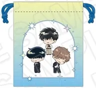 [新品] 中村男久斗＆乙切想＆広瀬愛貴 デフォルメ ver 巾着 「TVアニメーション ガンバレ!中村くん!!」