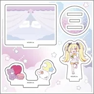 [新品] 03.ビスケッタ ゆめカワイイver.(グラフアートイラスト) アクリルスタンドプレート 「白猫プロジェクト」