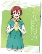 [新品] 09.エマ・ヴェルデ(スポーティーver.) 描き下ろしイラスト キャンバスボード 「ラブライブ!虹ヶ咲学園スクールアイドル同好会」