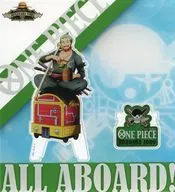 Rolonoor Zoro ALL ABOARD! Acrylic Stand "ONE PIECE" Wheat Straw Store 12th Anniversary