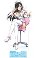 Black Semi Wave (ONE PIECE Nurse) Extra Large Acrylic Stand "Dolfin Wave"