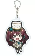 Rocomjika "Adored Magical Girl Acrylic Key Holder 03. Alice in Wonderland ver. (Mini Character Illustration)"
