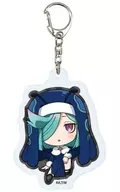 Lebel Blume "Adored Magical Girl Acrylic Key Holder 03. Alice in Wonderland ver. (Mini Character Illustration)"