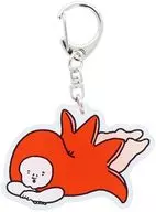 Tako-san Wiener Acrylic Key Holder "Wearing Life"