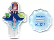 [A la Carte] Nakano Miku Mini Acrylic Stand "The Quintessential Quintuplets * ~ Illusionary Brilliance ~ Anisugar Canelé" Bundled item limited to Anisugar