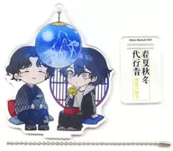 [A la Carte] Fugeki 輝矢 & Fugeki Keiken original acrylic key holder "Light Novel Restaurant Shunkashuto Agent : Twilight Archer Gamers [Ultra] Limited Edition" Bonus included with the item