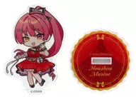 Hosho Marine (Mini Character / Skirt Dress / Mouth Opening) "Virtual YouTuber Hololive Hosho Marine × Yokohama Marine Tower Collaboration Trading Acrylic Stand (Mini Character ver.)"