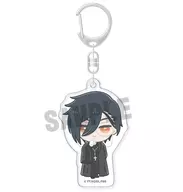 Sebastian Michaelis : "Black Butler - Boarding School - Vinyl Trading Acrylic Keyholder"