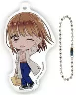 Chinatsu Shikano (Plain Clothes) Mini Character Acrylic Charm Mini Character Irasuto Setsuzu "Ichiban KUJI Ao no Hako" G Prize