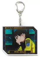 Mirai Saijo "Theater Version BE FOREVER YAMATO REBEL3199 Chapter 2 Red Day Sortie Trading Scene photograph Acrylic Key Holder" Theater Goods