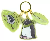 Green Pattern 3-Strand Acrylic Key Holder "Kopen-chan"