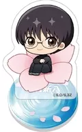 Shimura Shin Happuchi-Furi Acrylic Stand "3rd Grade Z Group Silver Hachi-Sensei"