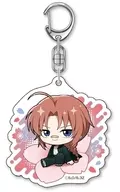 Kamoi Puchifuri Acrylic Key Holder "3rd Grade Z Group Ginpachi Sensei"