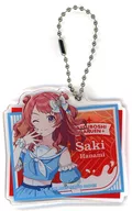 花海 咲季 "Gakuen idol Master x LAWSON Acrylic Key Holder"