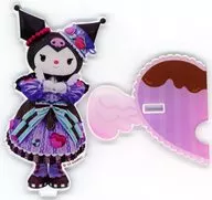 Kurominoichi Acrylic Stand "Sanrio Character Chief Park Harmonyland My Melody & KUROMI Chocolate Birthday Party NICO ICHI"