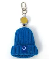 Knitted hat key holder "Eiga 『 Maru 』"