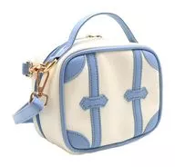 Nui. Trunk Style Decorative Pouch Powder Blue