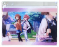 [New] B. 姫崎 莉波 & Mao Arimura Flat Pouch "Gakuen idol Master"