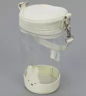 White cup-shaped pouch "Miffy" miffy style limited