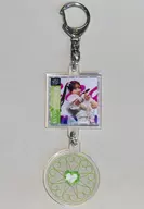 Morohashi 沙夏 (Equal Love (= LOVE)) CD-like acrylic key holder "= LOVE 7th Anniversary Concert 『 = LOVE 7th ANNIVERSARY PREMIUM CONCERT 』 Opening Anniversary Ruffle KUJI" E Prize