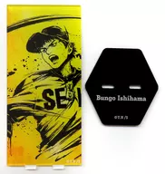 Bungo Ishihama Sumi-e three dimensional folding screen acrylic stand "Weekly Young Jump 45th anniversary Young Jump × Sumi-e SHOP 3rd BUNGO"