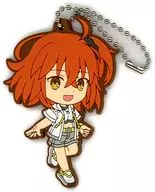 Fujimaru Tatsuka (Woman) Rubber Charm Mini Character Irarete Shozu "Ichiban KUJI Fate/Grand Order ~ Itta Returned! Servant Summer Festival! ~" J Prize