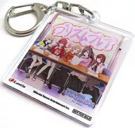 Jacket Illustration Acrylic Key Holder "CD idol Master Shiny Colors Shiny Colors / Prism Flare" Rakuten Books Purchase benefits