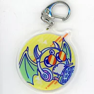 Mitsui "Acrylic Key Holder Ponkotsu Quest 03. Harajuku style fashion ver. Drawing illustration"