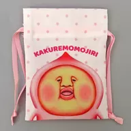 Kakuremomo Giri Mame drawstring bag' Kobitozukan'