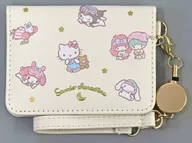 Set Ivory Open Pass Case "Sanrio Character Connectors"