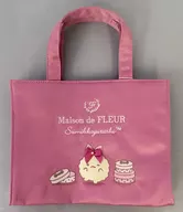 Ebiten no Shippo (dark pink) tote bag "Sumicco Gurashi ×Maison de FLEUR"