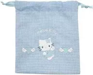 Hello Kitty (Angel) drawstring bag Mizuiro Hello Kitty Series 3rd edition "Sanrio Character Choles"