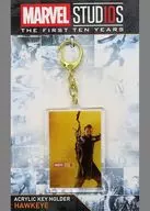 Hawkeye 10th Anniversary Acrylic Key Holder E "MARVEL STUDIO"