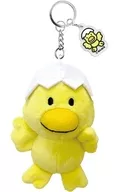 Hiyoko Acrylic Plush toy Key Ring "Tabeko Doubutsu"