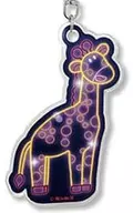 Giraffe "Tabeko Animal Neon Art Acrylic Key Holder"