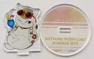 Nyanko-sensei "Mini Acrylic Stand Commemorating 15th Anniversary of Natsume's BOOK of FRIENDS × Marui Animation"