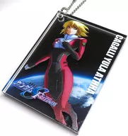 Kagari Yura Asha acrylic key holder "MOBILE SUIT GUNDAM SEED FREEDOM Broadcast Entertainment Market"